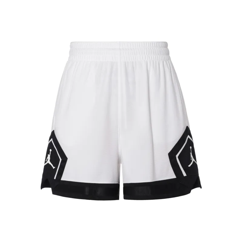 Jordan Sport Diamond Casual Shorts Women's White/Black-0