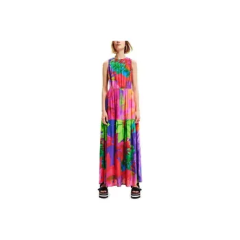 Desigual Sleeveless Dress Women's Multicolor