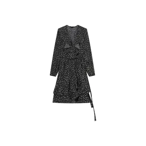 LOUISY AO Long Sleeved Dress Women's Black