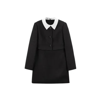 LEDIN Long Sleeved Dresses Women's Black