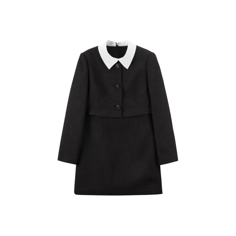 LEDIN Long Sleeved Dresses Women's Black-0