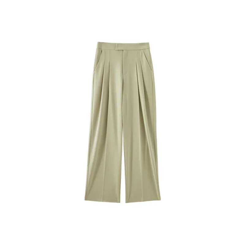 【dme】 Suit Trouser Women's Stone Green-0