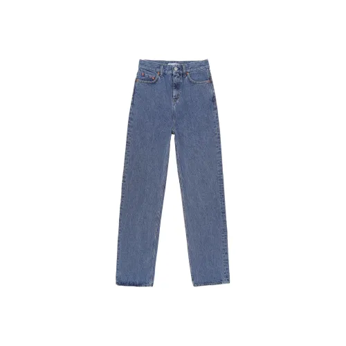 SPORTY & RICH High waist Straight leg Jeans