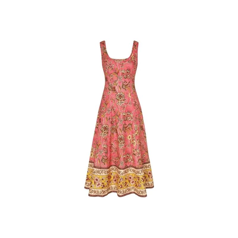 Zimmermann SS24 Sleeveless Dress Women's Pink-0