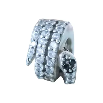 Pandora Synthetic Cubic Zirconia, Rhinestone Jewelry Accessories Unisex Silver