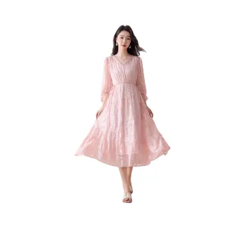 To The West Long-Sleeved Dresses Women's