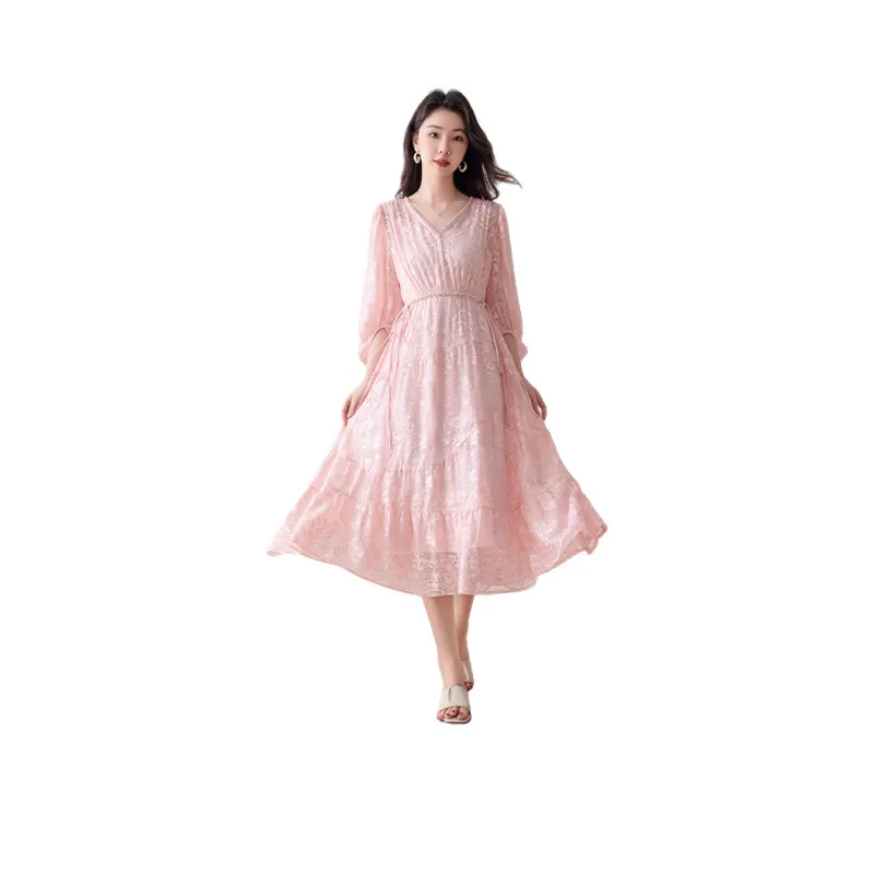To The West Long Sleeved Dresses Women's-0