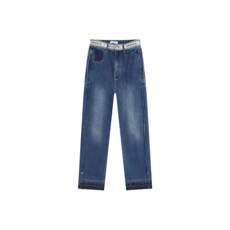 DEGAIA Jeans Women's Dark Denim Blue-0