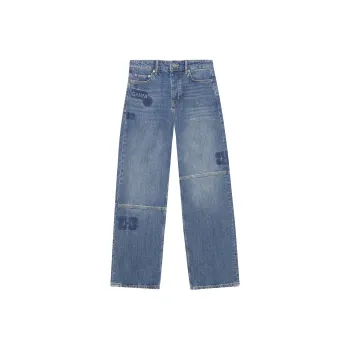 GANNI Patch Izey Denim 'Tint Wash'
