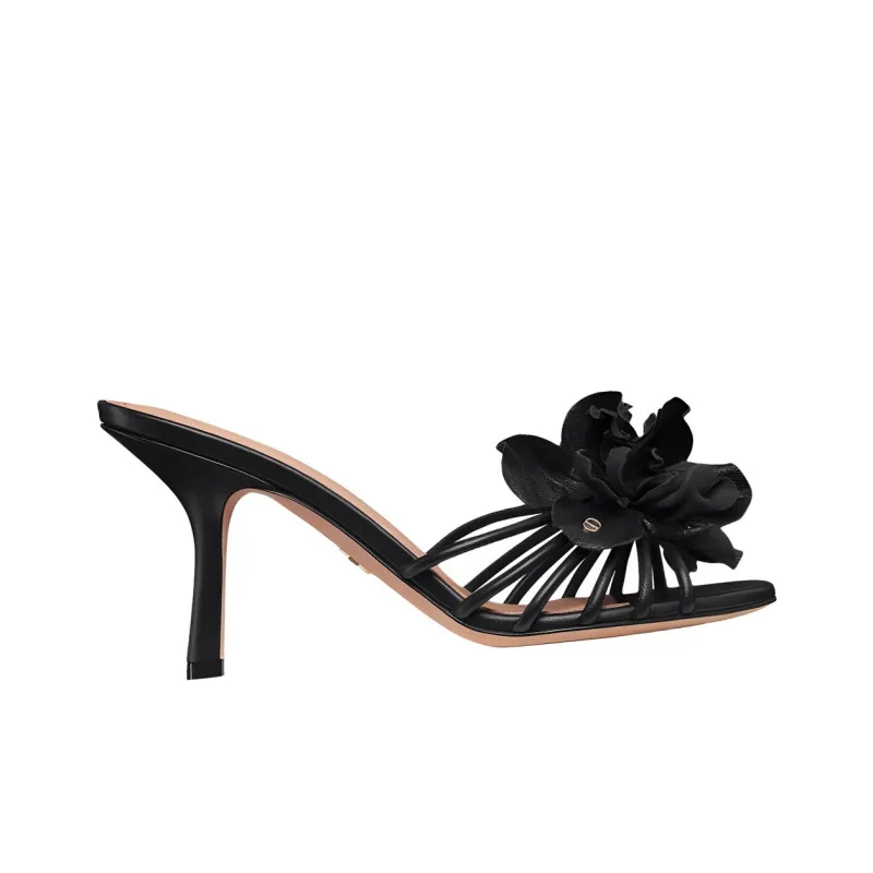 DIOR Blossom Slide Slippers 8.5cm Women's Black-1