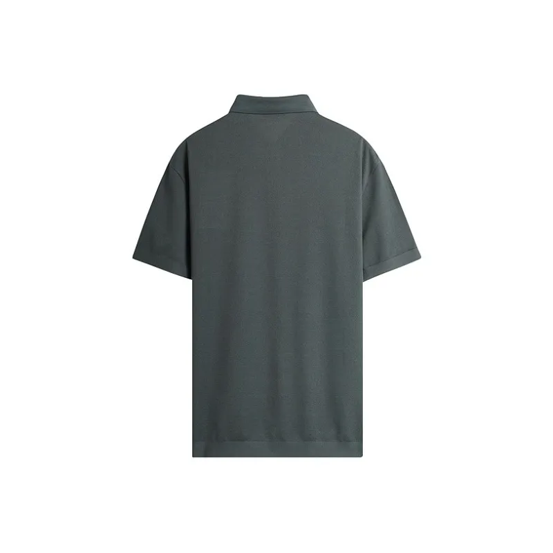 EHE Polo Shirt Men's Green Blue-1