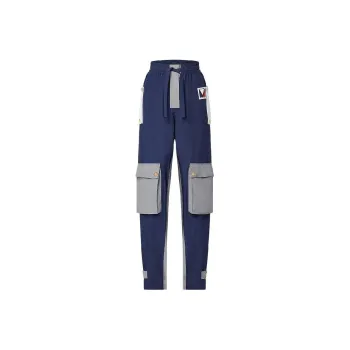 LOUIS VUITTON x MEIZHOUBEI SS24 Cargo Pants Women's Multicolor