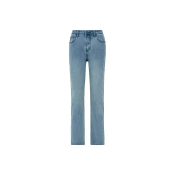 MEIYANG Jeans Women's Light Aqua Blue