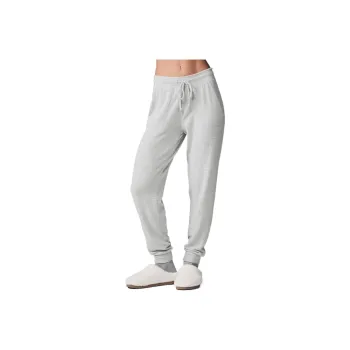 Alo Yoga Soho Sweatpant Knitted Sports Pants Women's