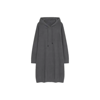 IHIMI Long Sleeved Dress Women's Gray