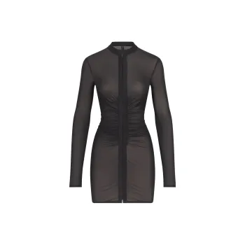 Skims Long-Sleeved Dresses Women's Black