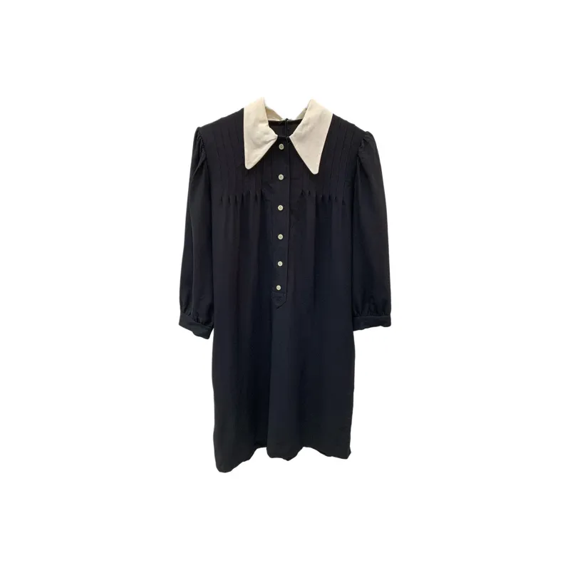 MIU MIU Short Sleeved Dress Women's Black-0