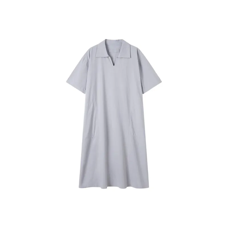MUJI Short Sleeved Dress Women's-3