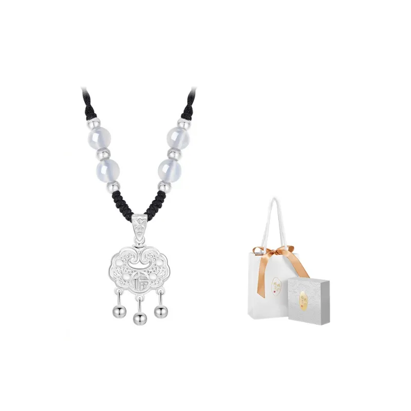 MAMADESHOUHU Agate Necklaces Women's-3