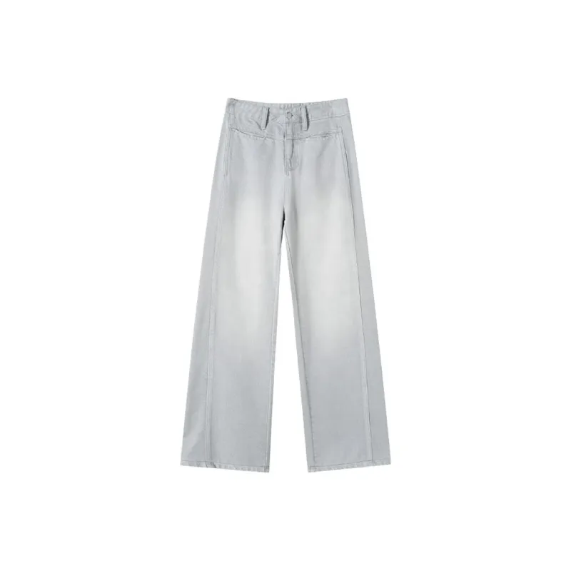 Mu Xiao Xin Jeans Women's Premium Gray-5