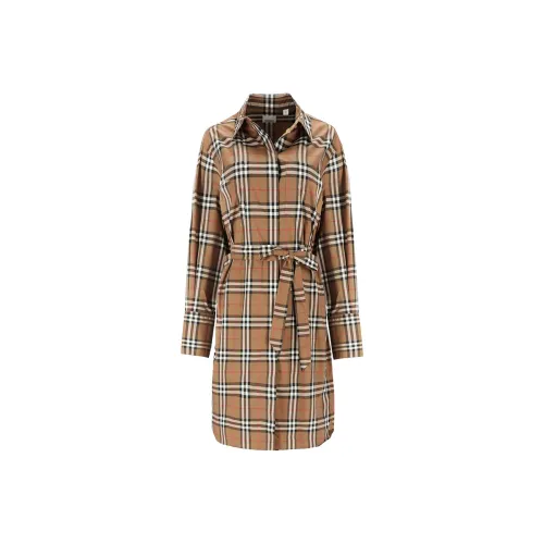 Burberry SS24 Long Sleeved Dresses Women's Brown