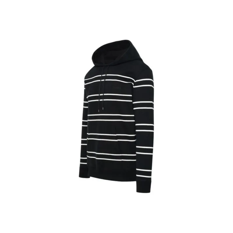 SAINT LAURENT Stripe Detailed Drawstring Hoodie-2
