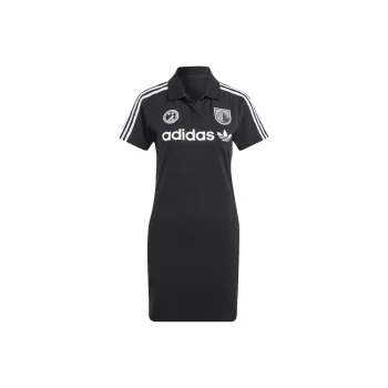 Adidas Originals Short Sleeved Dresses Women's Black