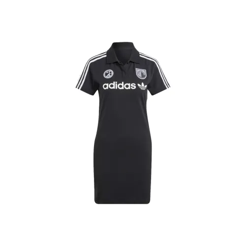 Adidas Originals Short Sleeved Dresses Women
s Black