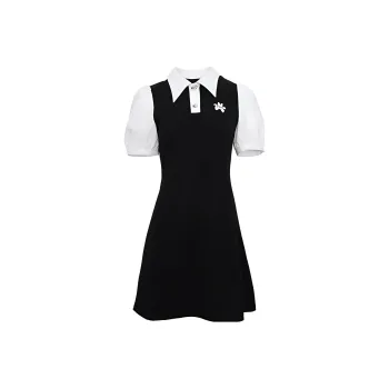 LOFT SHINE Short-Sleeved Dresses Women's Black