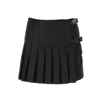 PRADA Casual Short Skirts Women's Black