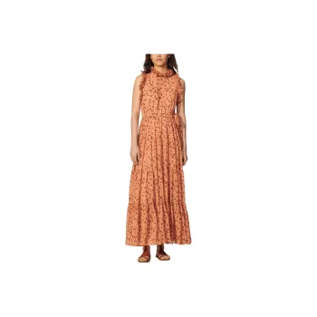Sandro Sleeveless Dress Women's Brown