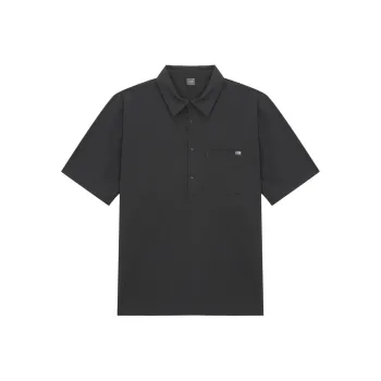THE NORTH FACE Polo Shirt Unisex Charcoal Gray