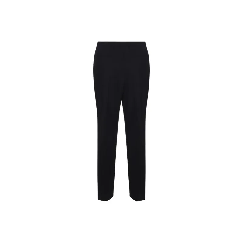 Fabiana Filippi High Waist Beaded Trim Trousers-0