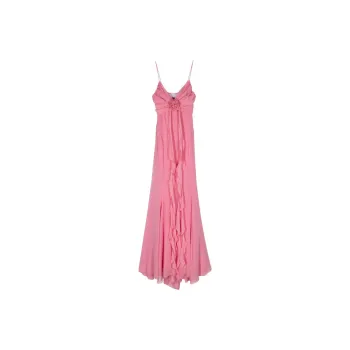 Blumarine SS24 Slip Dresses Women's Rose Pink