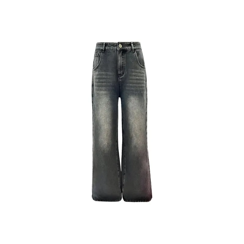 Kazakhstan Jeans Women's Vintage Gray-0