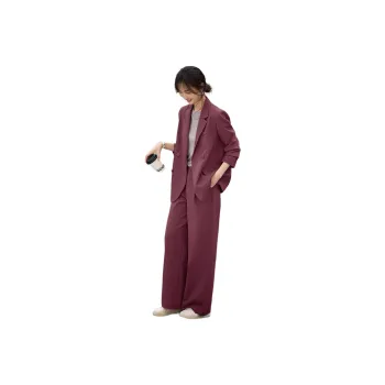 XWI Casual Suit Women's Smoky Berry Red