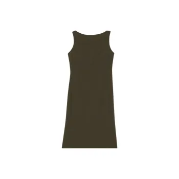 THEORY Sleeveless Dress Women's Olive Green