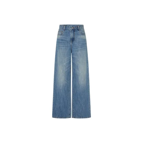 MO&CO Jeans Women's Denim Blue