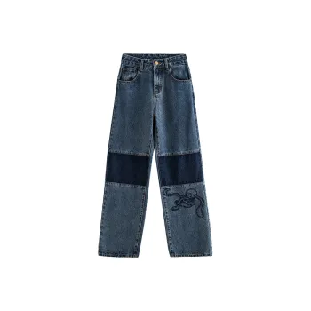 Initial language Jeans Women's Denim Blue