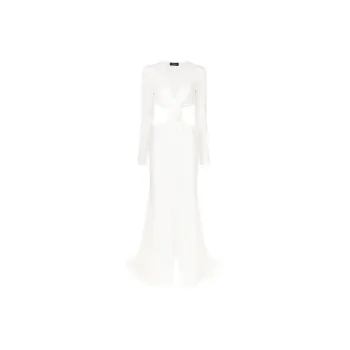 Blumarine Long-Sleeved Dresses Women's White