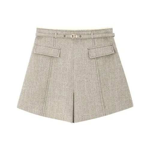 NINE WEST Casual Shorts Women's Khaki