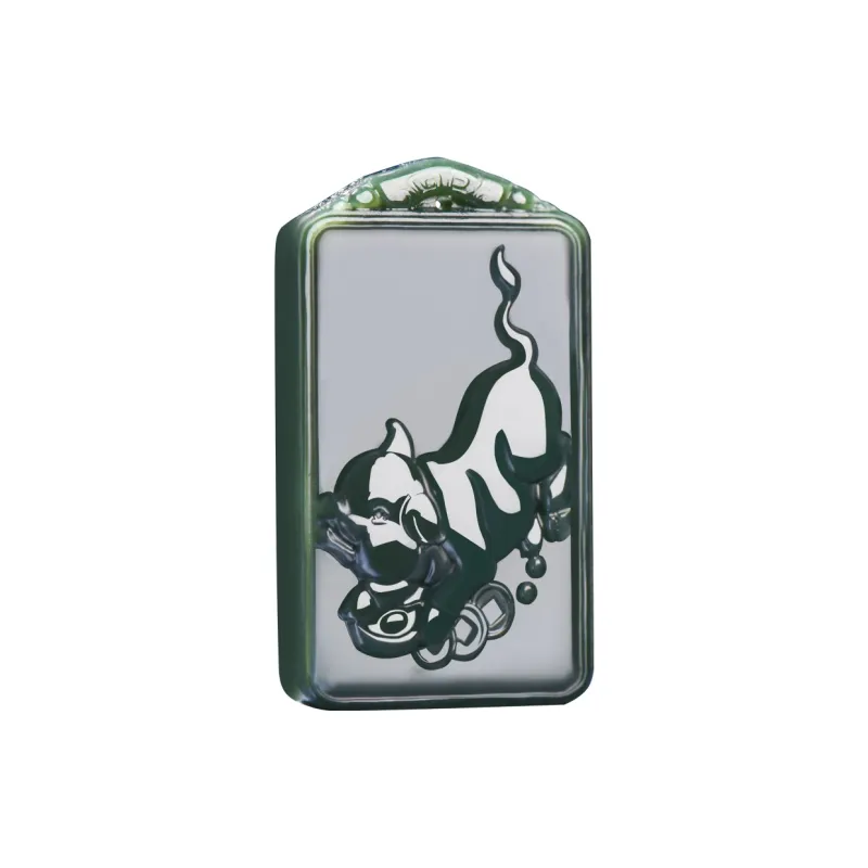 KUNYUYAO Hetian Jade Pendants Green Jade Unisex-55