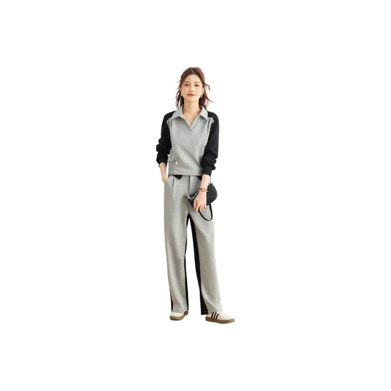 TERRE BLEUE Casual Suit Women's Gray-0
