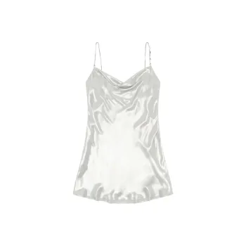 DIESEL D Minty Cowl Neck Short Metallic Dress
