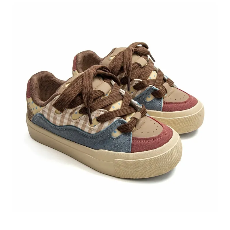 Deesha Low Top Skateboard Shoes Women's-11