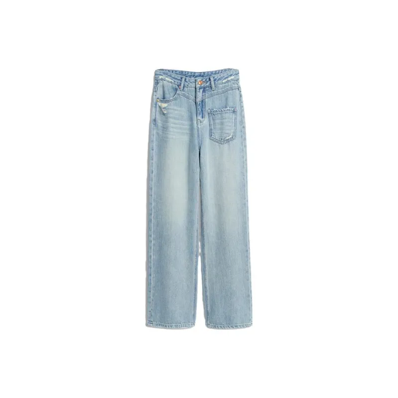 Ran and pure Jeans Women's Light Blue-0