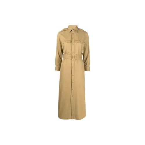 Polo Ralph Lauren Long-Sleeved Dresses Women's Brown