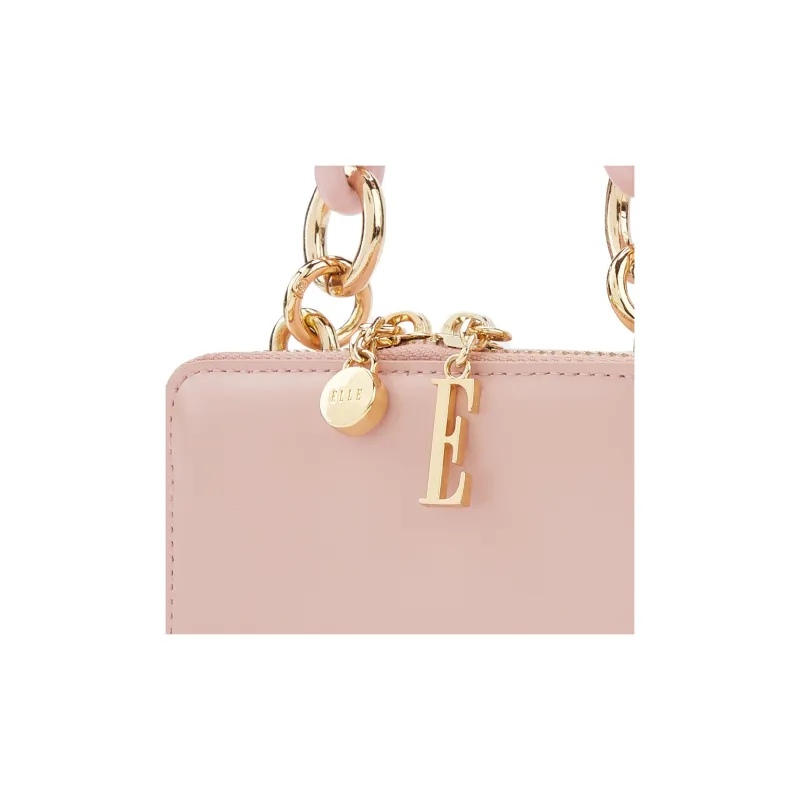 ELLE Cow Leather Box Bag Handbag Women's Multicolor-14