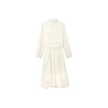 COVT Long Sleeved Dress Women's Ecru