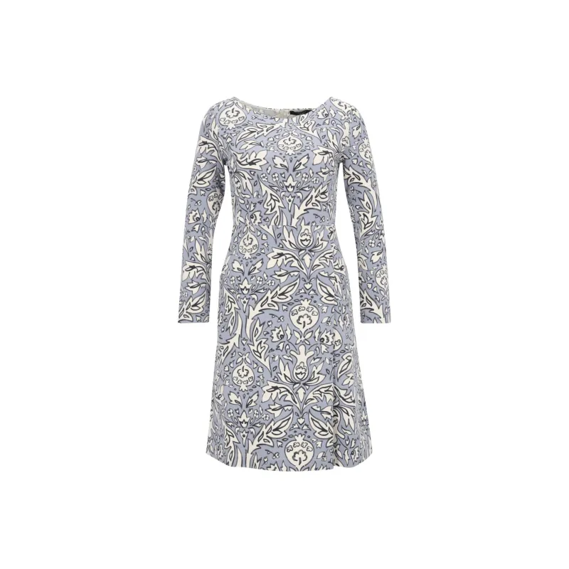 WEEKEND MaxMara Long Sleeved Dress Women's Light Blue-0